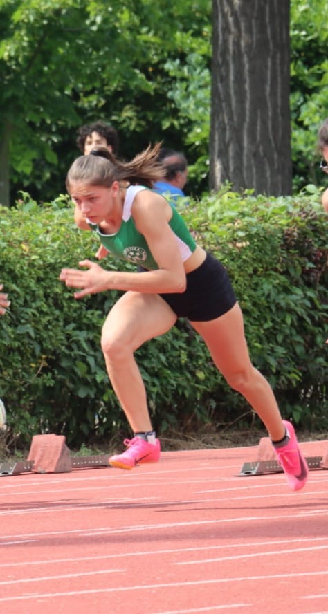 Nicole Dellio nei 100m